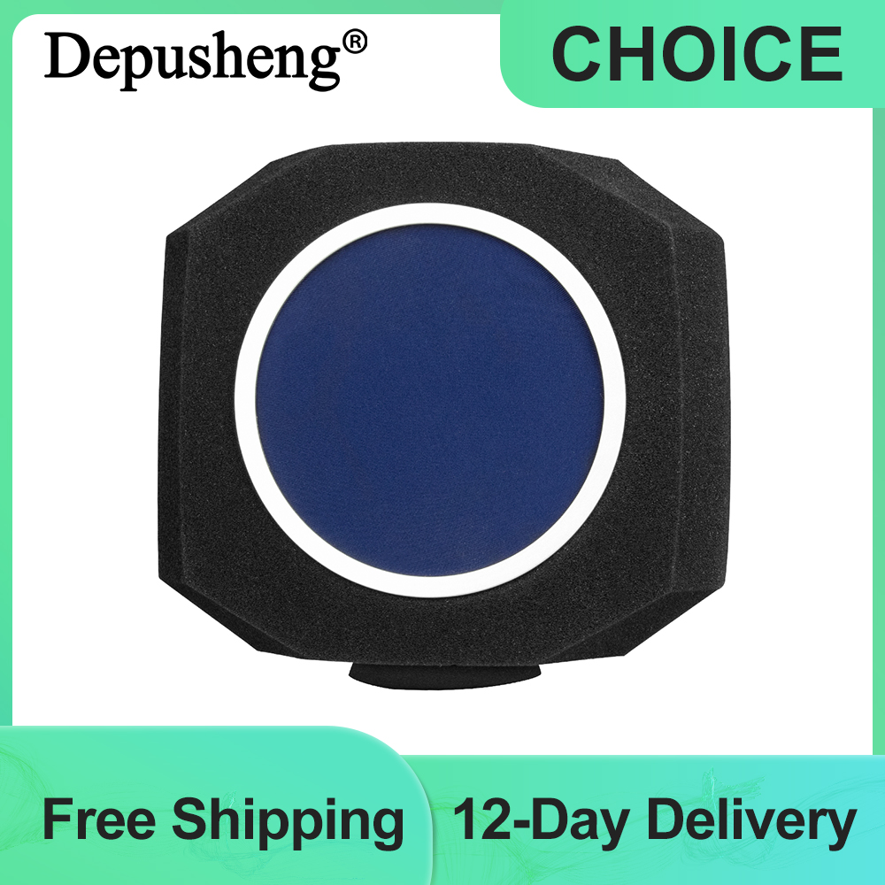 Depusheng pf8 Mikrofon Windschutz Pop Filter Beruf elle Kondensator Mikrofon Studio Schwamm Schallschutz Schutzhülle Zubehör