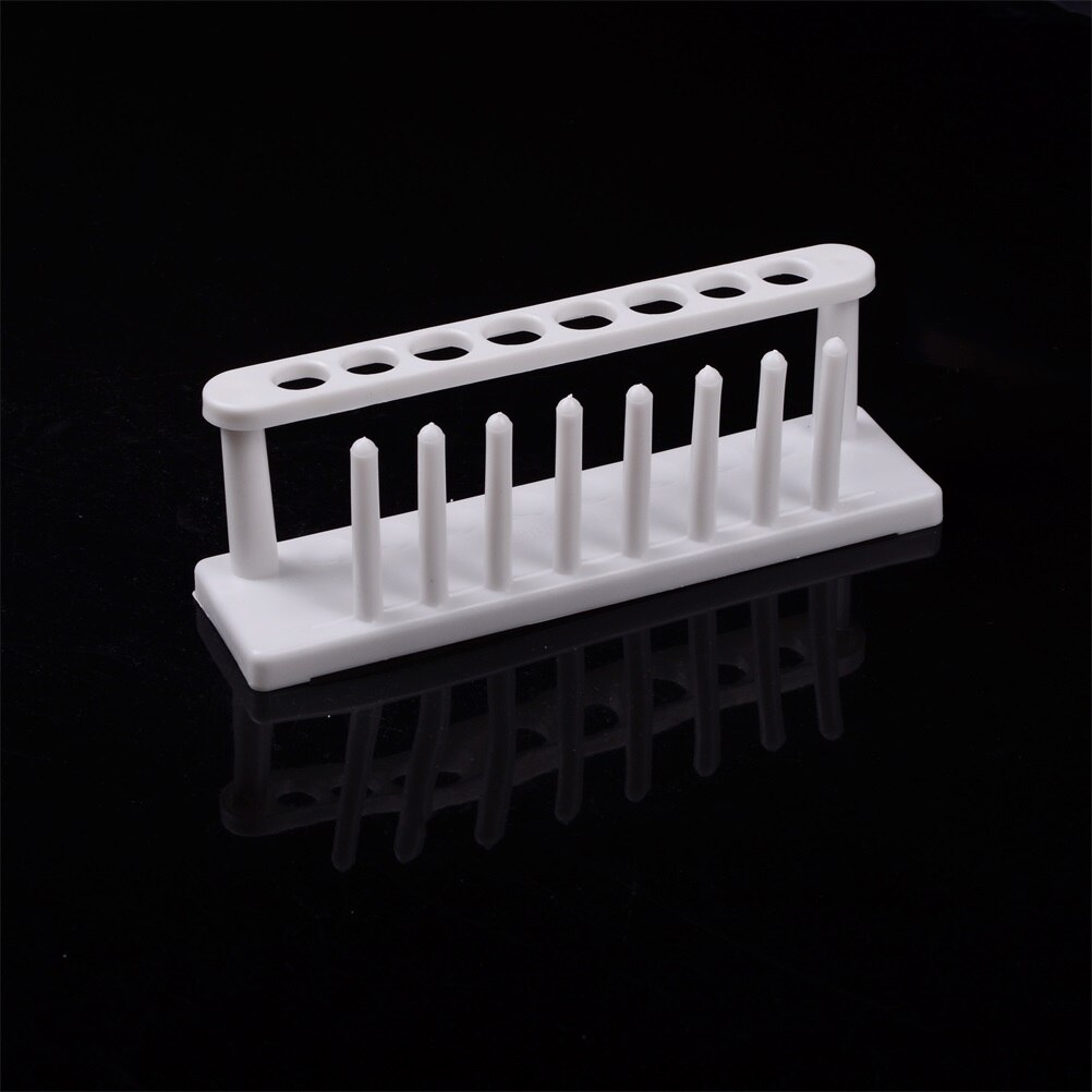 1PC 8 Holes Storage Stand Lab School Laboratory Supplies Plastic Test Tube Rack Testing Tubes Holder