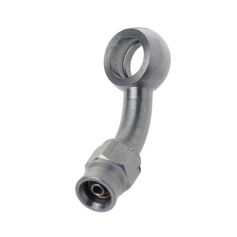 AN-3 to M10 Metric 10mm 45 Degree Stainless Steel Brake Hose Fitting E7CA