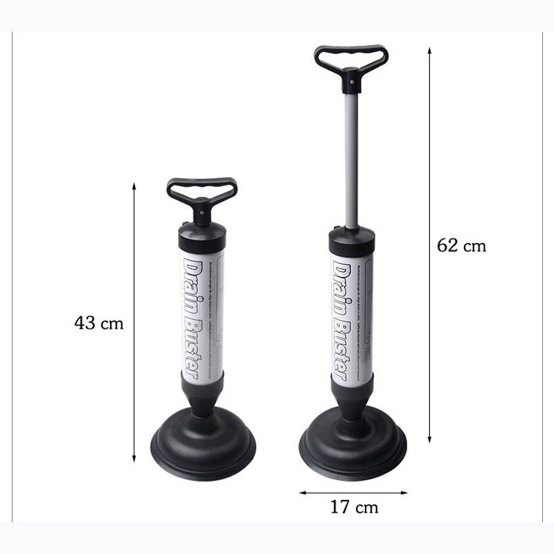 Powerful Manual Drain Buster Strong Plunger Toilet Sewer Dredge Device Inflator Toilet Plungers Vacuum Toilet Dredger pf101204