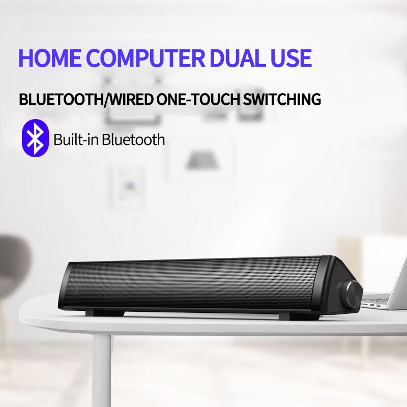 Soundbar tv kaiuttimet tietokone langallinen ja langaton tietokone kaiutin subwoofer 3d stereo surround järjestelmä pc tv ja puhelin
