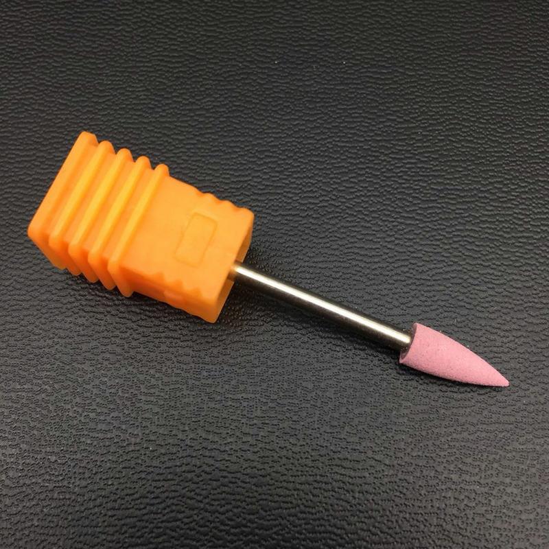 Cabezales de goma para pulir uñas, de silicona y Goma, Flexible, accesorios para manicura, 1 unidad
