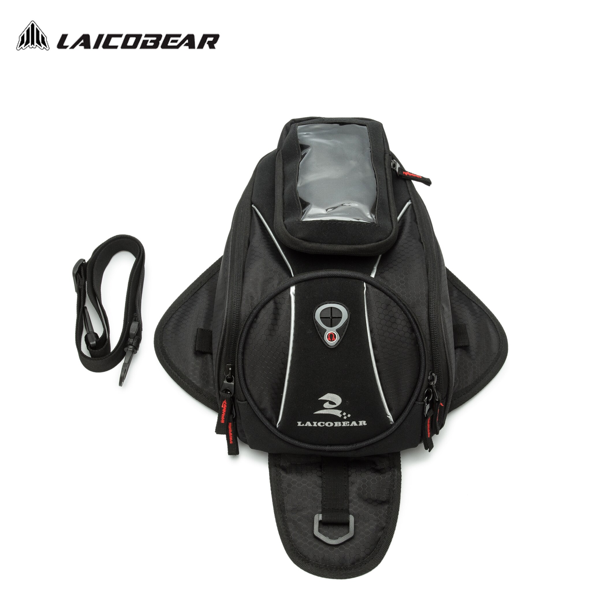 Motorcycle Tank Bag Motorbike Oil Fuel Tank Bag Magnetic Tank Bike Saddle Backpack Multifunctional Motorcycle Storage
