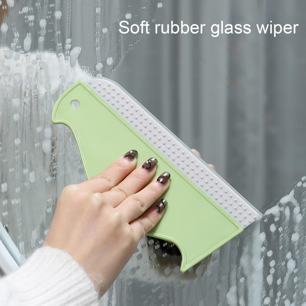 Household Wiper Board Labor-saving Glass Wiper Ergonomics HIPS Shower Door Mirror Wiper Cleaning Tools Accessories