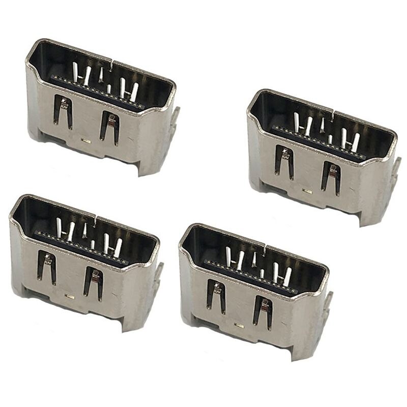 -10Pcs Hdmi-poort Socket Connector Vervanging Deel Voor Playstation 4 PS4