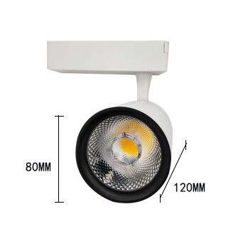 Luz de pista LED COB 20W 30W 35W foco de tres líneas de guía supermercado centro comercial showroom APS889-18