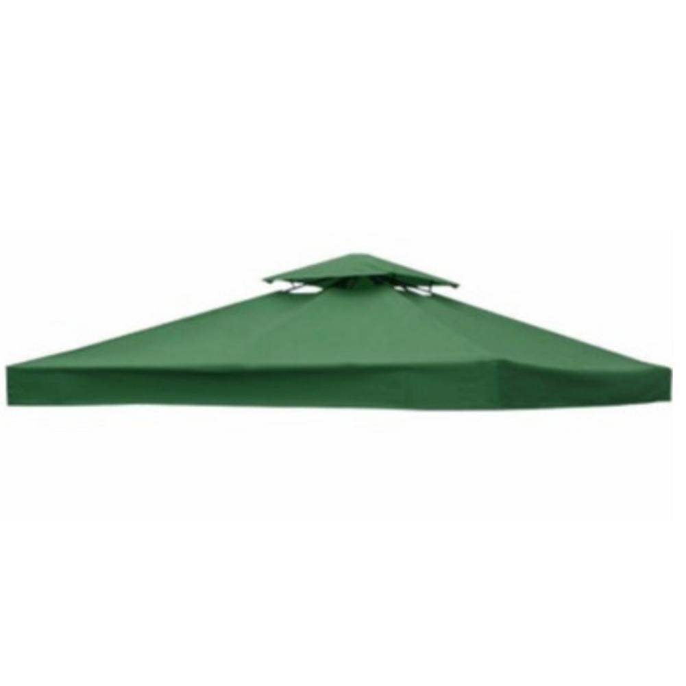 3x3M Outdoor Garden Roof Canopy Pop Up Canopy Cover Waterproof UV Protection Sun Shade Sail Tent Sun Shelter Awning For Beach: Green