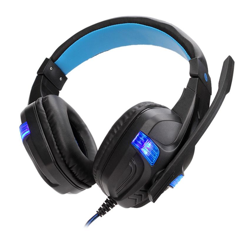 Hiperdeal gaming-kopfhörer, usb-kabel, led , 3.5mm gaming-headsets, kopfhörer mit mikrofon für pc, laptop, telefon  au13