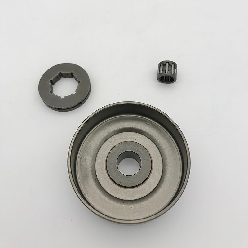 Hundure. 325 "8 Tanden Clutch Drum Tandwiel Velg Kooi Lager Fit Voor Partner 350 351 Kettingzaag Onderdelen