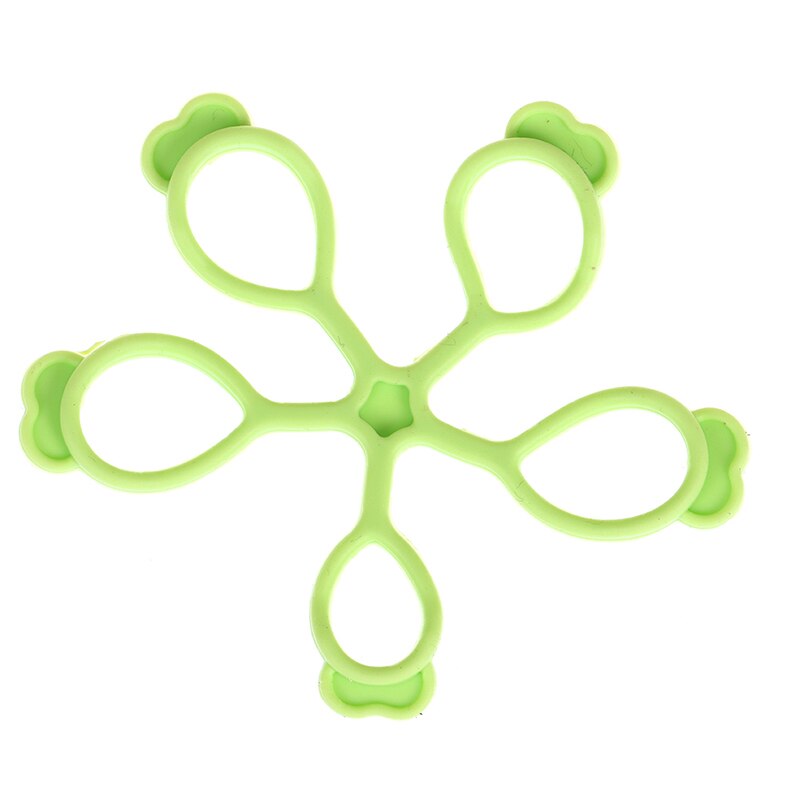 1Pc Decompression Hand Expander Antistress Finger Trainer Training Finger Sensory Toy for Autism: Army Green