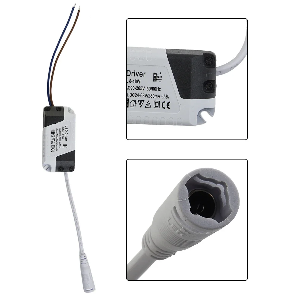 LED Driver 8-18W/8-24W Ceilling Light Waterproof Lamp Driver Transformer LED Driver Power Supply Lighting Accessories