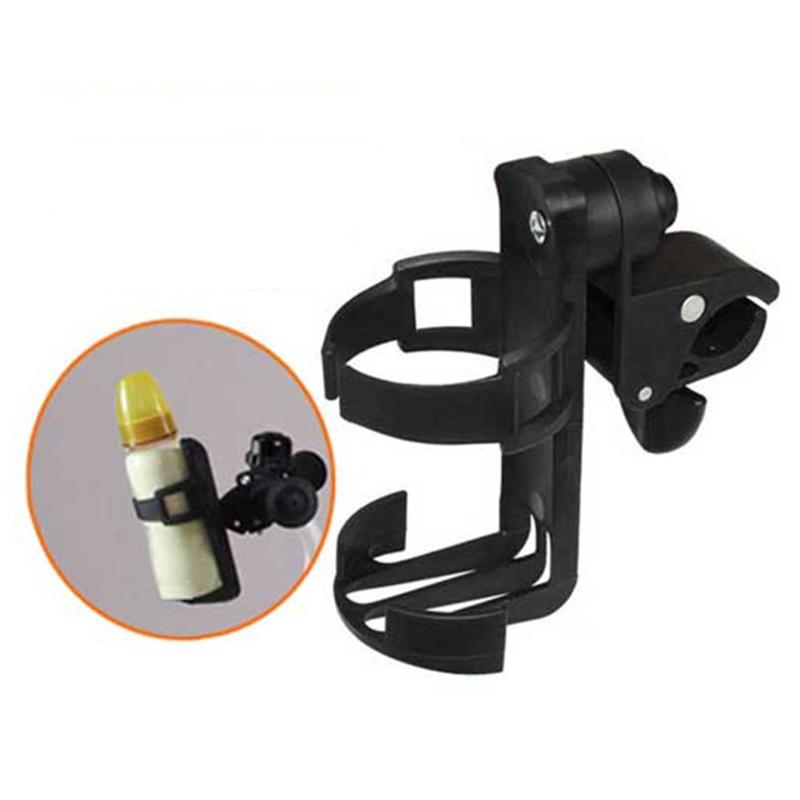 Universal- Drehbare Baby Kinderwagen murmeln Konsole Organizer Kinderwagen Fahrrad Flasche Trinken Tasse Halfter Gestell Kinderwagen Zubehör