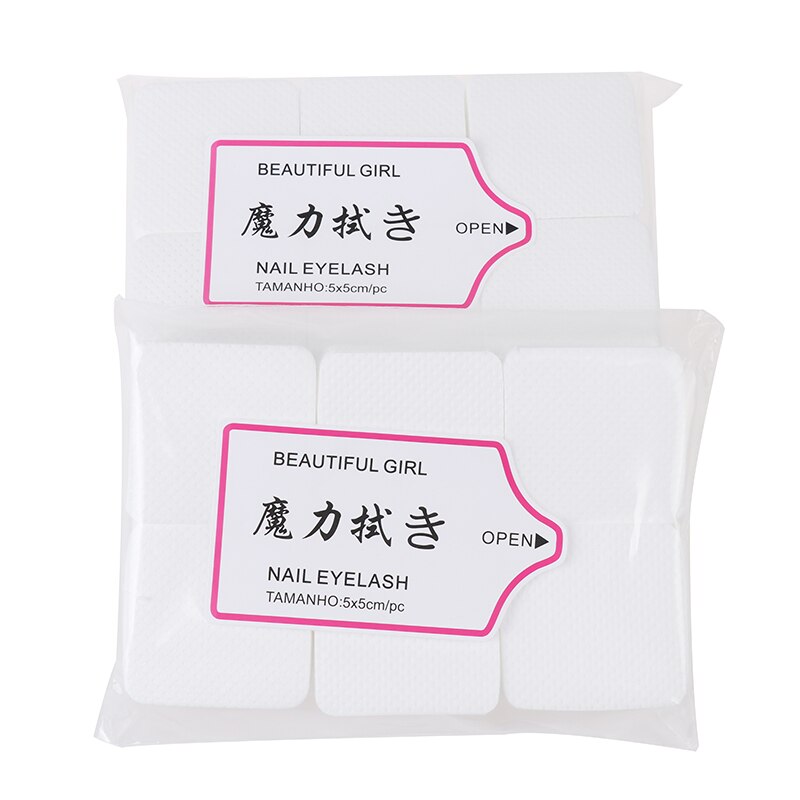 Toallitas blancas de algodón para uñas, limpiador de esmalte de uñas de Gel, almohadilla de papel para remojar, herramienta de manicura, 540/300 piezas