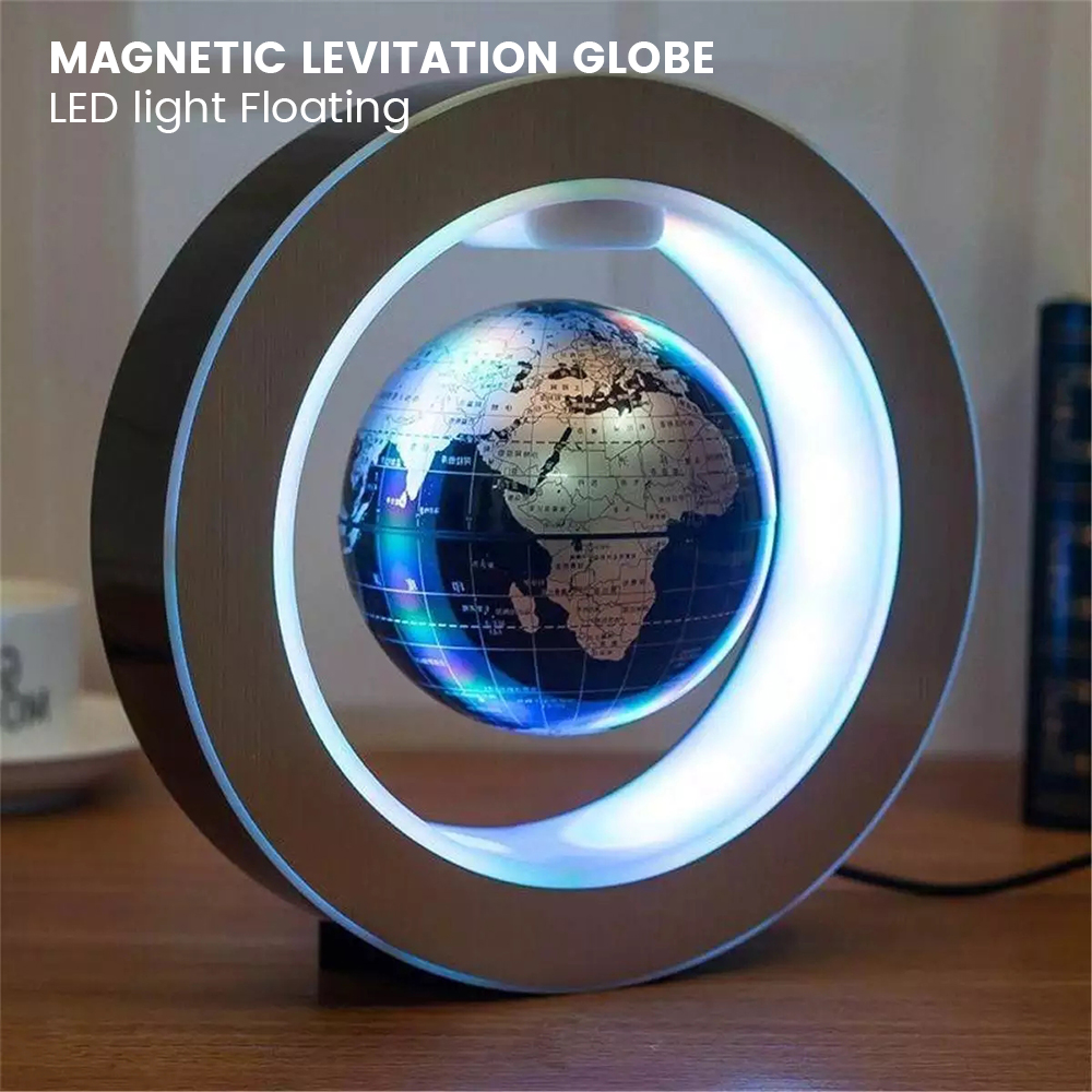 Schwebende Lampe Magnetische Levitation Globus LED Weltkarte Elektronische Anti-schwerkraft Lampe Pädagogisches Spielzeug nacht lichter Wohnkultur