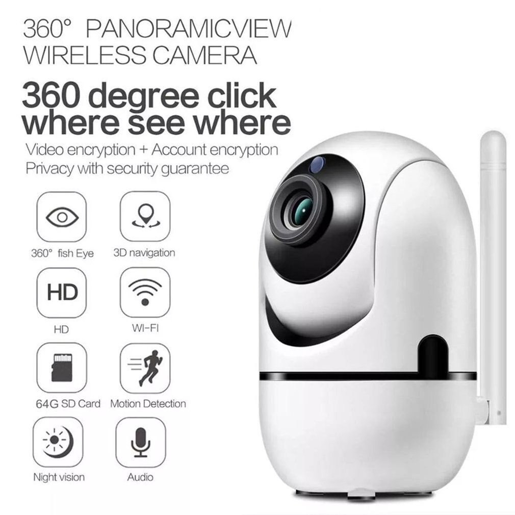 Smart Camera 1080P Draadloze Wifi Infrarood Anti-Diefstal Ip Camera Night Intelligente Surveillance Camera
