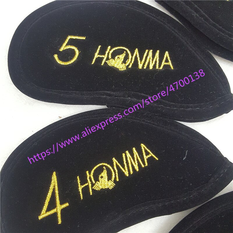 Honma Golf Club Head Covers Irons #4-11AS Complete Set Headcovers