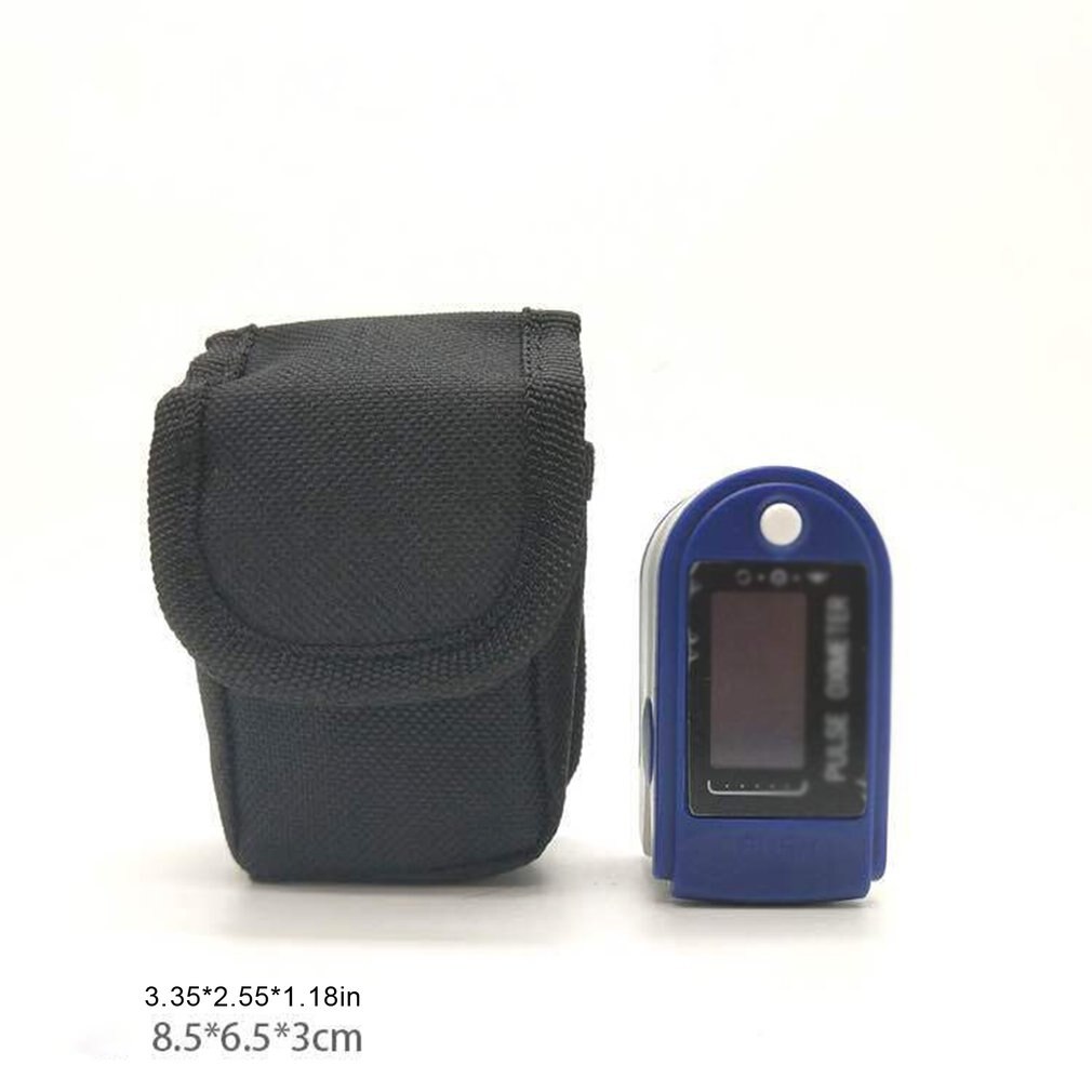 Oxford Cloth Oxygen Protective Package Portable Storage Bag Small Convenient Oximeter Storage Bag finger oximeter Pulse Oximeter: storage bag