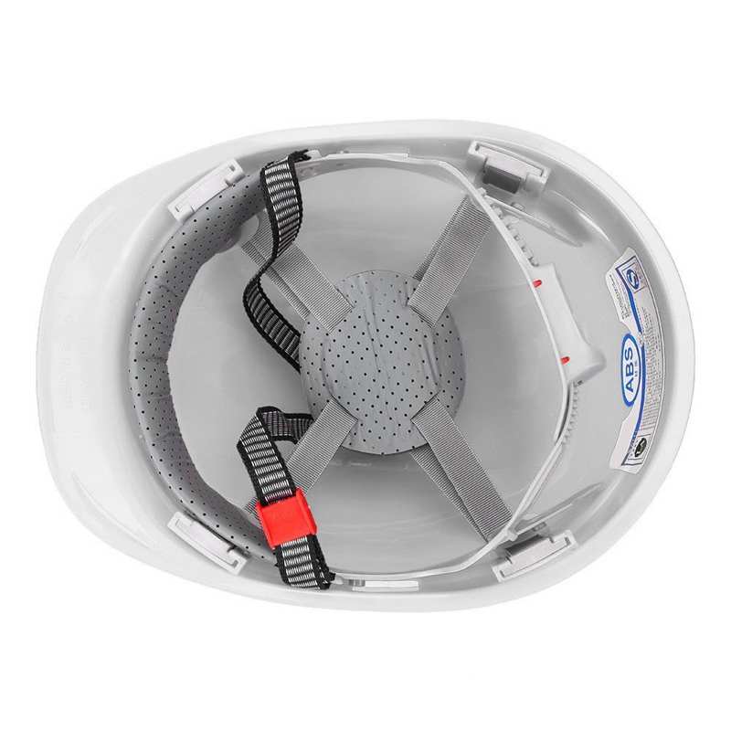 Adjustable Safety Helmet Wide Full Brim Hard Hat Lightweight High Strength Work Construction Railway Breathable Hard Hat