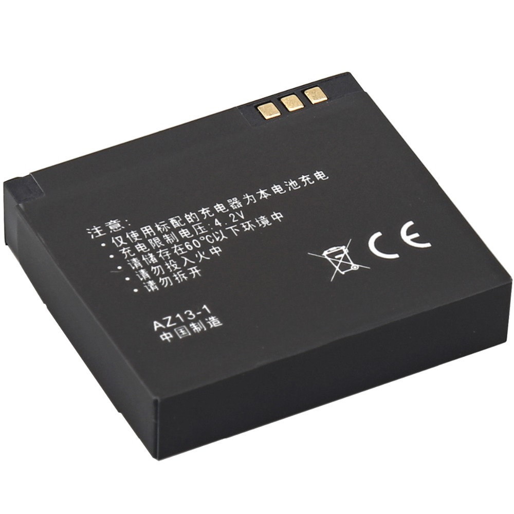 1 Uds 1010mah reemplazo de AZ13-1 batería para Xiaomi Yi 1 XiaoYi una AZ13-1 cámara de acción deportiva