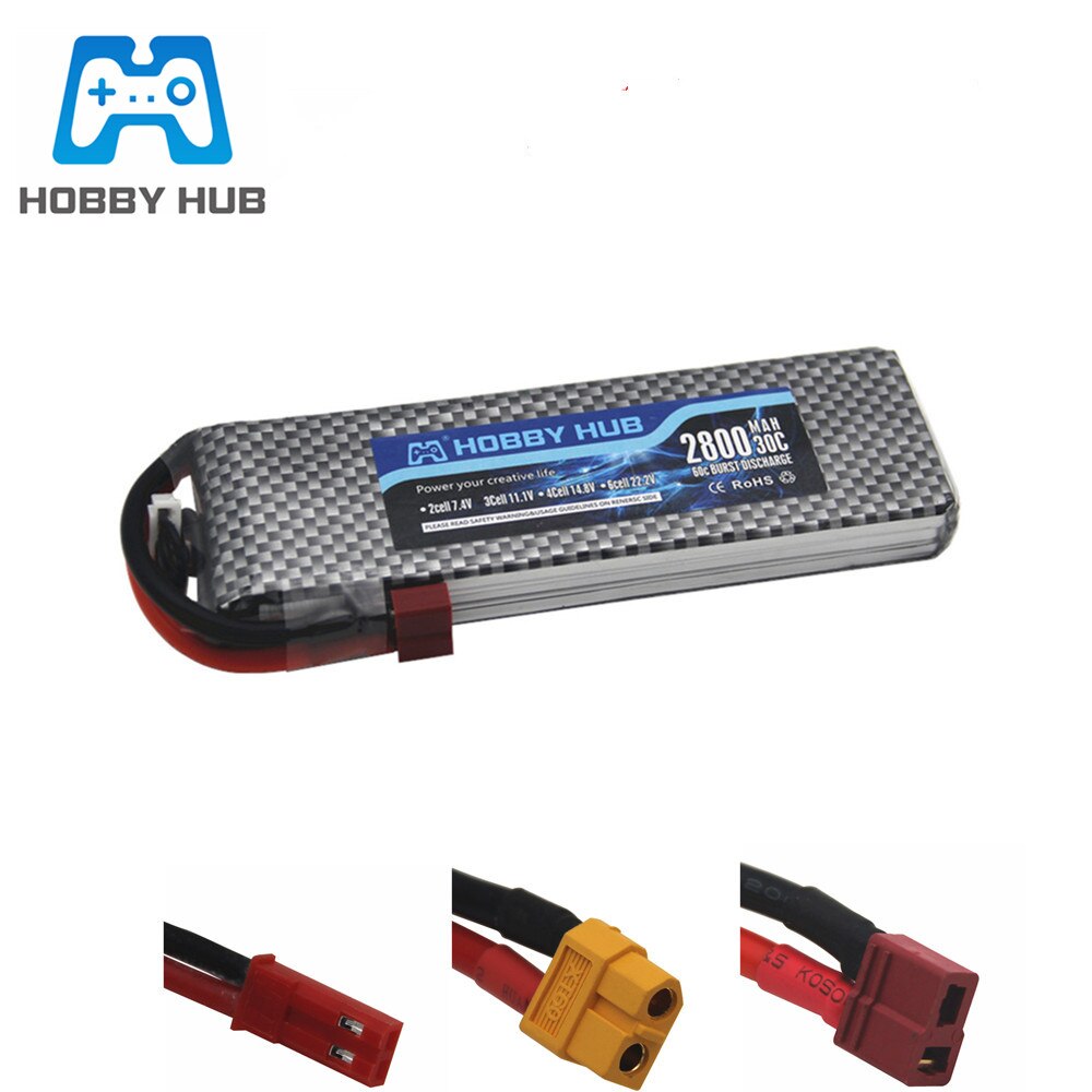 3S 11.1V 2800mAh 3000mAh 5200mAh 30C Lipo Battery For RC remote control aircraft toys helicopters Airplanes cars Boat 3s Lipo