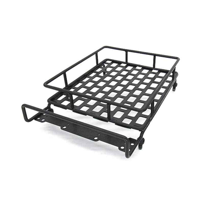 Para mn d90 d91 d96 d99 mn90 mn99s 1/12 rc carro atualizar peças de metal bagagem transportadora bandeja rack telhado acessórios