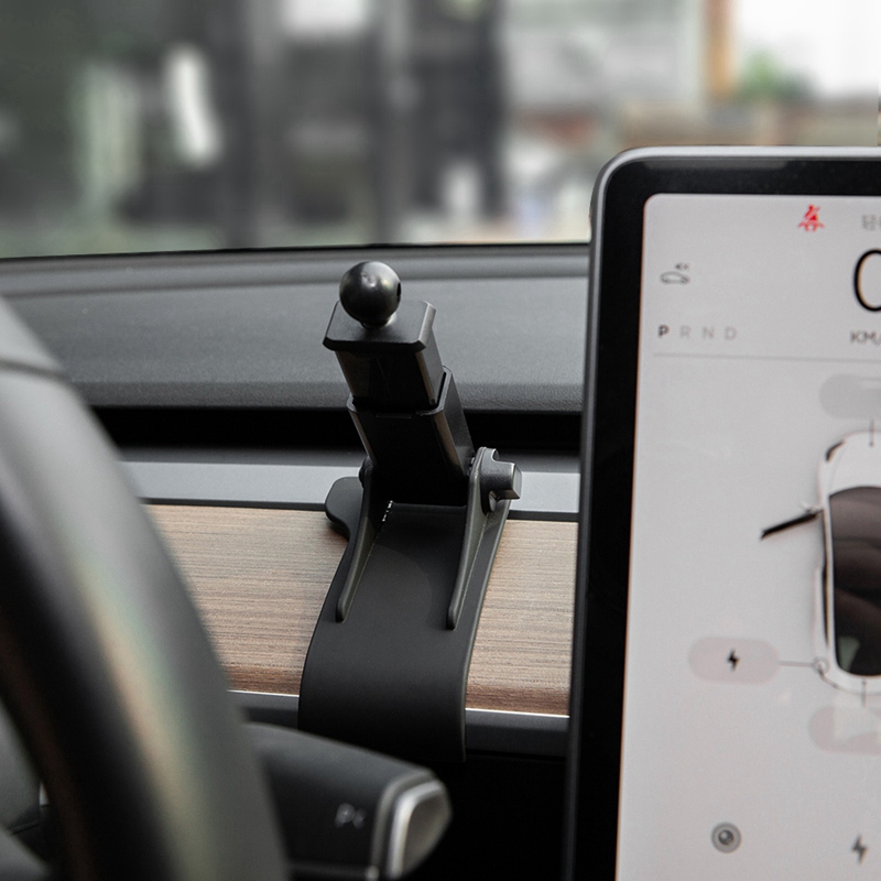 Auto telefoon houder telefoonhouder ondersteuning dashboard houder voor tesla model 3 modely telefoonhouder accessoires