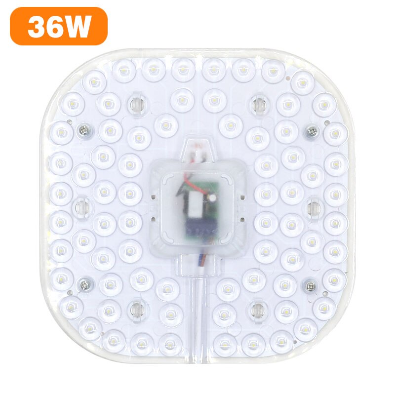 Decke Lampen Led-modul Licht AC220V 230V 240V 12W 18W 24W Ersetzen Decke Licht Beleuchtung quelle Bequeme Installation: 36W Diameter180mm