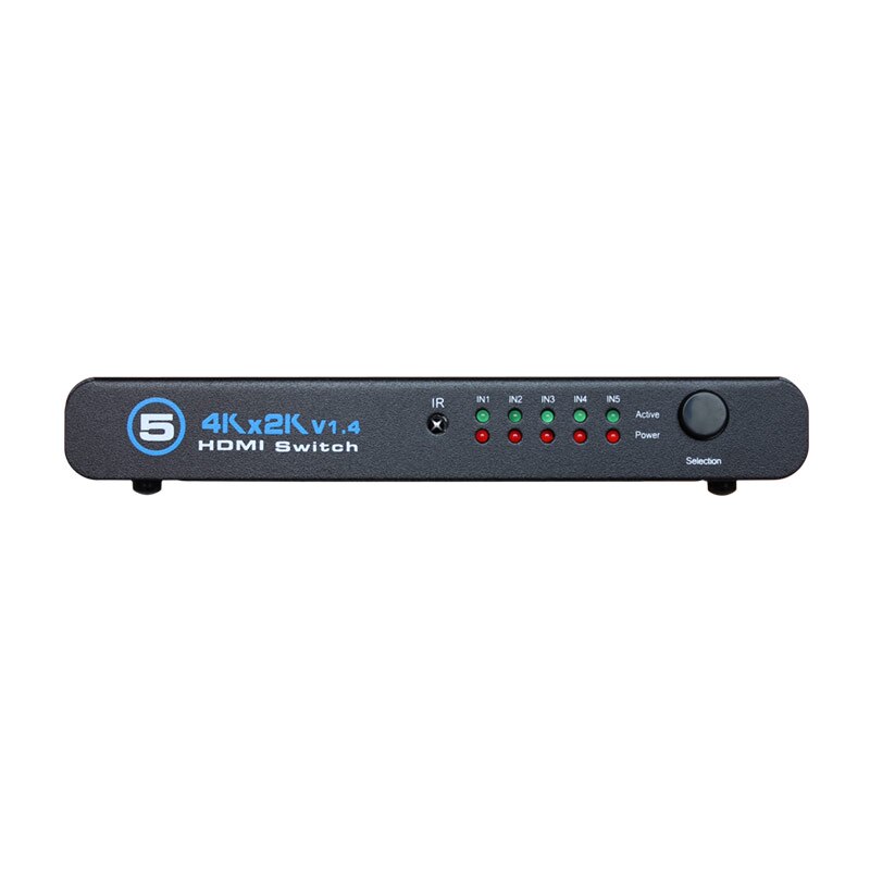 Hdmi Video Switcher Splitter Box Switcher 4K * 2K Hd 5 In 1 Out Toepassing In Hdmi Interface apparaten Set-Top Box Ps4 Led Display
