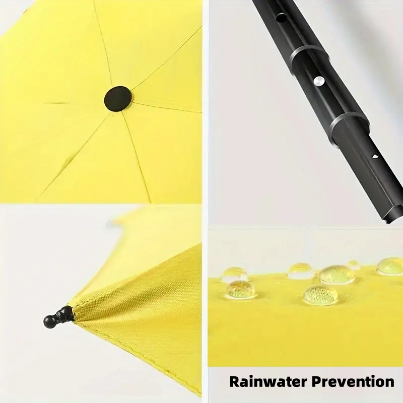 Tragbarer Mini-Sonnenschirm, kleine Tasche, Regen, UPF50, Reisetasenschirm, Vinyl, faltbarer Regenschirm, UV-Schutz, Sonnenschutz, Taschenschirm