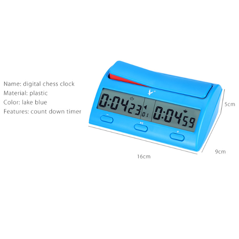 Chess Clock Count Down Timer Novelty Practical Game Competition Count Up Player Multifuctional Digital Clocks