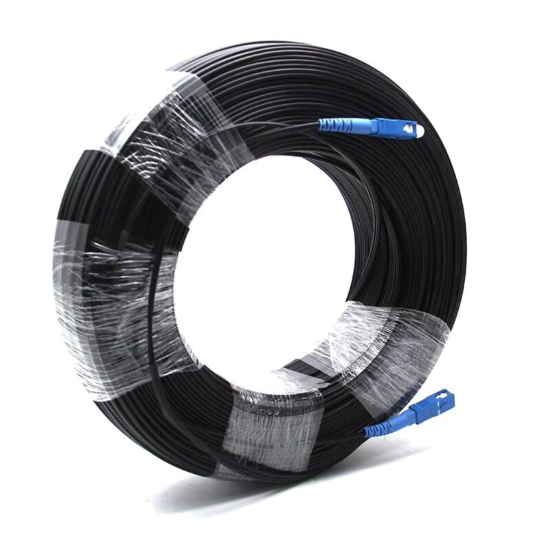 50M Outdoor Cable SC UPC Simplex FTTH Patch Cable Singlemode Fiber Optic Patch Cord FTTH Fiber Optic Jumper Cable