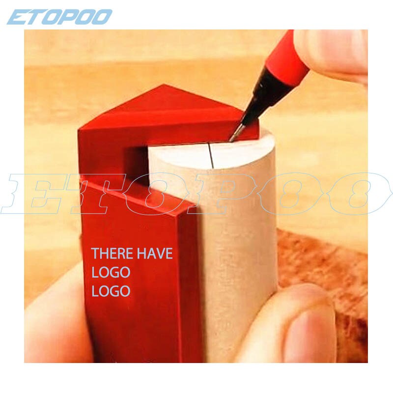 British System 45 Degree Angle Line Drawing Woodworking Tools Right Angle Line Drawing Carpenter Round Center Line Scribe