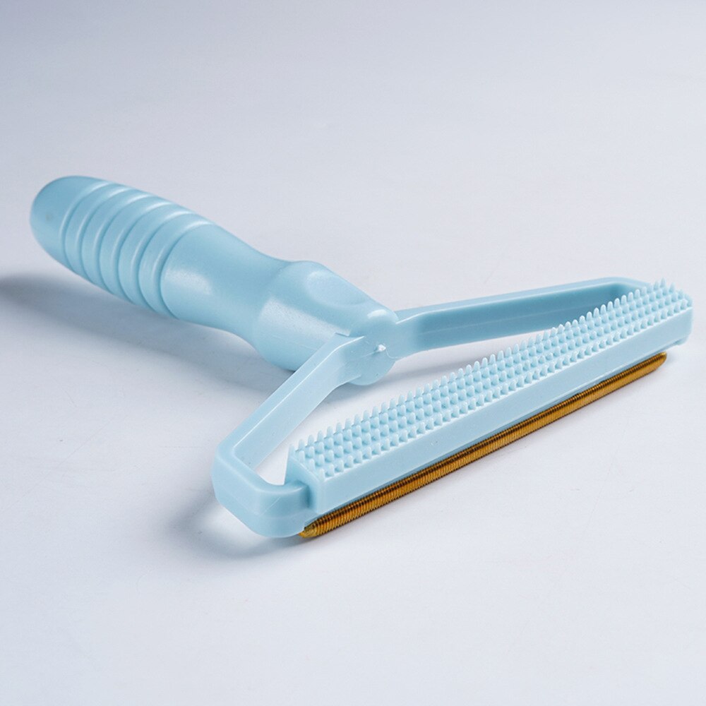 Grattoir à pastilles pour enlever les peluches, 1 pièce, pour vêtements, nettoyage des poils d&#39;animaux, rouleau, manteau, tapis, brosse de rasoir en laine, anti-peluche: Bleu