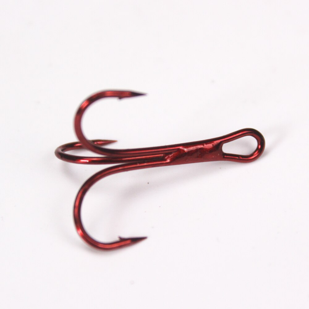 Owler – Triple hameçon de pêche rouge, cercle de mer, Tee, accessoires d&#39;équipement, Jig Head, hameçon japonais Tre, 5001