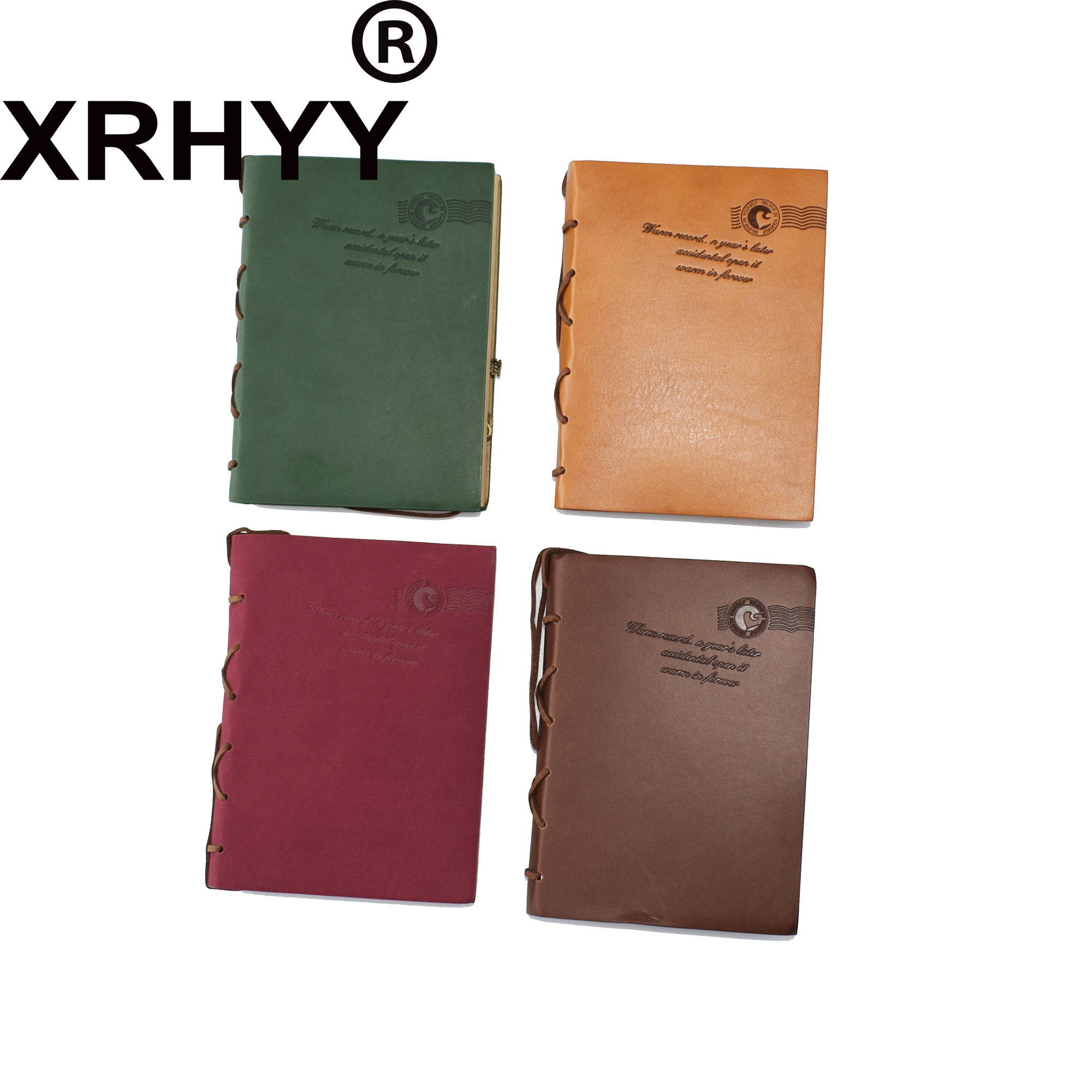 Leather Writing Journal Notebook Classic Key Bound Retro Vintage Notebook Diary Sketchbook with Unlined Travel Journals