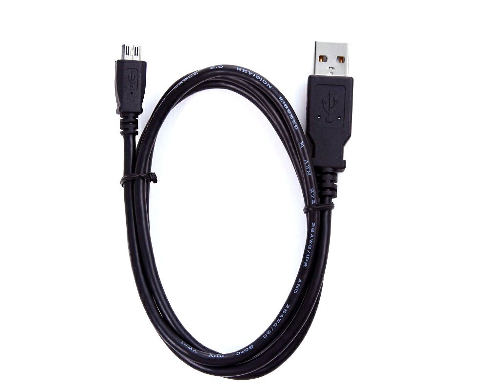 Usb mikro 5 pins lader data sync kabel ledning for sony alpha  a6000 ilce -6000 l 6000b kamera