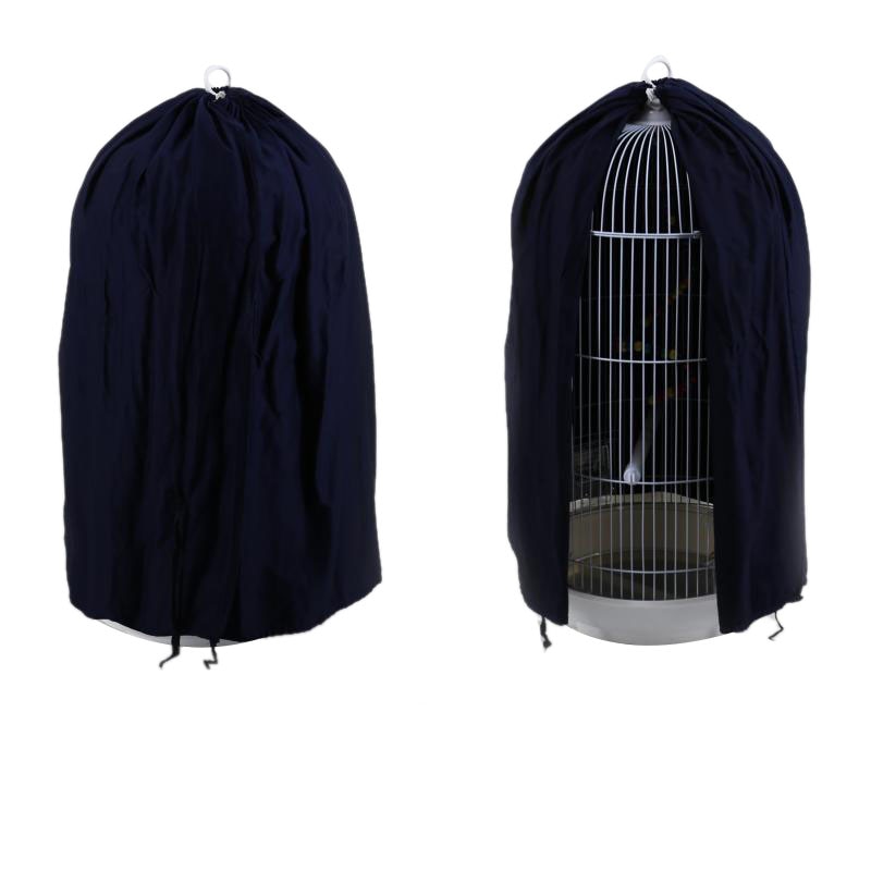 Classique rond dôme haut oiseau Cage couverture bouclier Cage à oiseaux lumière couvre jupe accessoires écran pour perruches amour oiseaux perruches