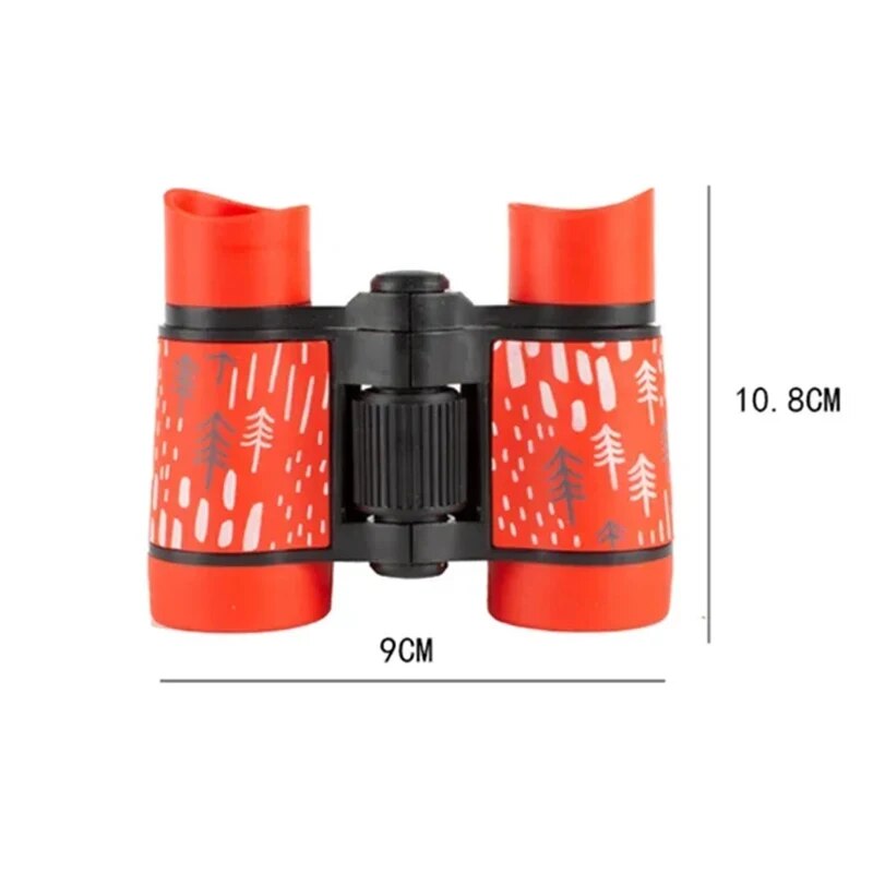 Telescopio Binocular para niños de 4x30mm, telescopio de aprendizaje educativo para niños, telescopio óptico plegable para observación de aves