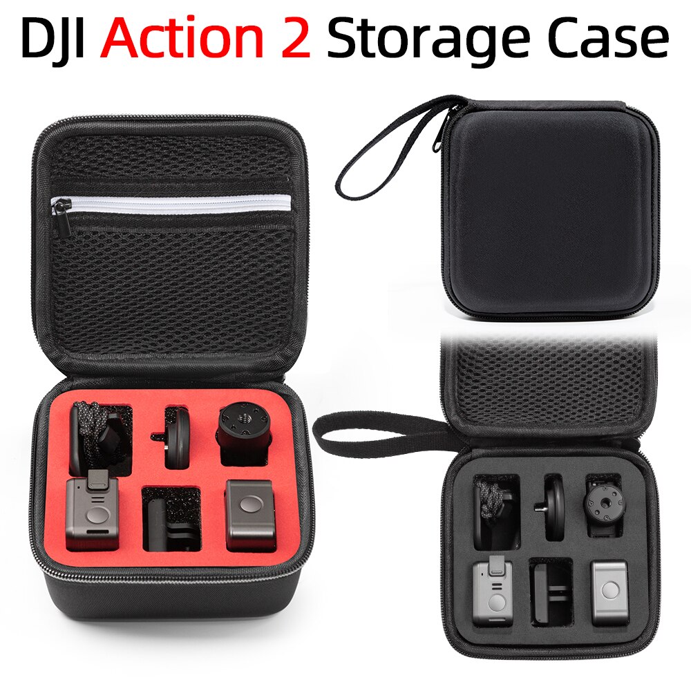 DJI osmo Action 2 Camera Hard Case Storage Bag Protective Box Handbag Carrying Bag Action 2 Accessories