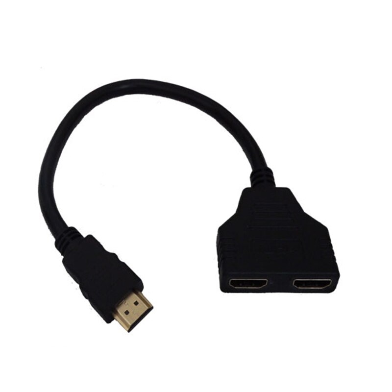 Daten Linie 1080 P Umschalter Männlich zu Weiblich HDMI Kabel 1 in 2 aus Splitter HDMI Spender Adapter Kabel HDTV PC TV-Spieler-Monitor