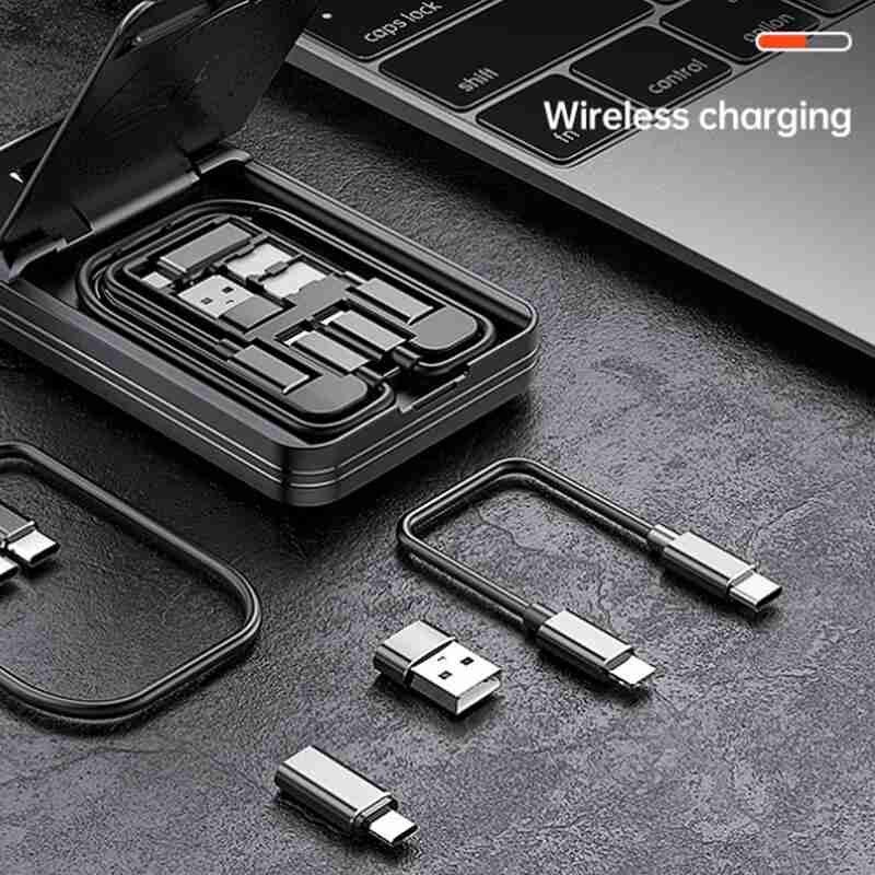 Budi Multifunctionele Power Bank Doos 10000Mah Power Converter Type-C Adapter Bank Usb Micro 1 Type C 7 Android In Om X3C2