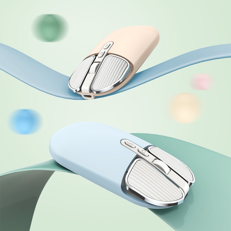 XIAOMI Kabellose, leise Maus, klein, frisch, für Schreibtisch, Laptop, Handys Tablette, universelle, leichte, tragbare Bluetooth-Maus
