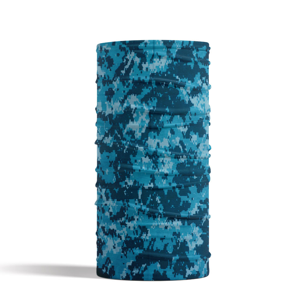 Fashion16-mascarilla de camuflaje urbana, Bandana de Color azul claro para senderismo, protección multifuncional para el cuello, polainas: 22