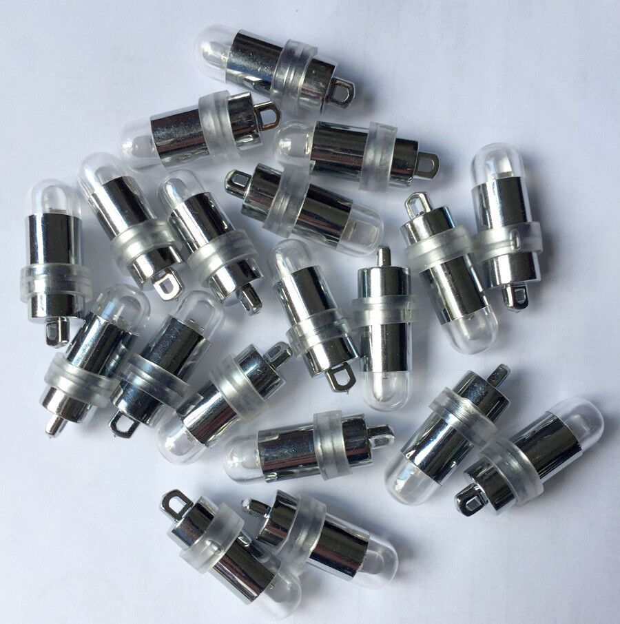 10PCs Waterproof LED Party Lights For Lanterns Balloons Floral Mini Led Lights For Wedding Centerpiece KIT Eiffel Glass Vases