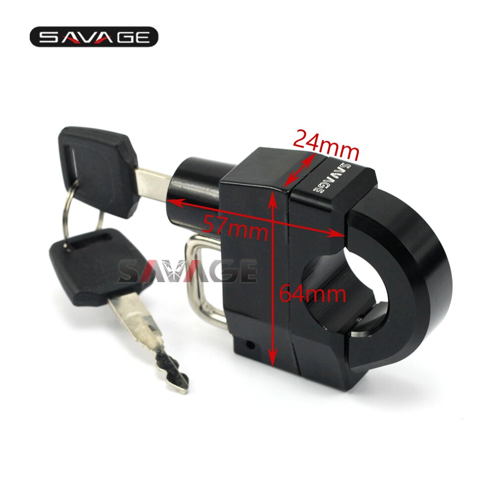 Helm Lock Stuur 25mm Voor HARLEY-DAVIDSON Roadster STRAAT 750/500/Bob Softail Deluxe Slim/S BREED GLIDE ACHTENVEERTIG