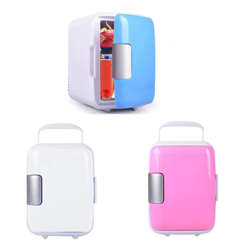 Portable Car Freezer 4L Mini Fridge Refrigerator Car Refrigerator Cooler Heater Universal Vehicle Parts