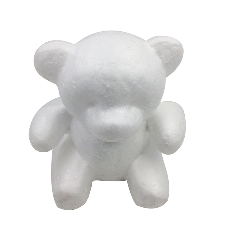 15*10cm modélisation polystyrène polystyrène mousse ours modèle fait à la main matériel bricolage ours fête de noël décoration fournitures