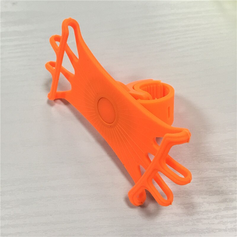 Baby Stroller Accessories Mobile Phone Holder Rack Universal 360 Rotatable Baby Pram Cart Phone Holdeolder For iPhone GPS Device: Orange