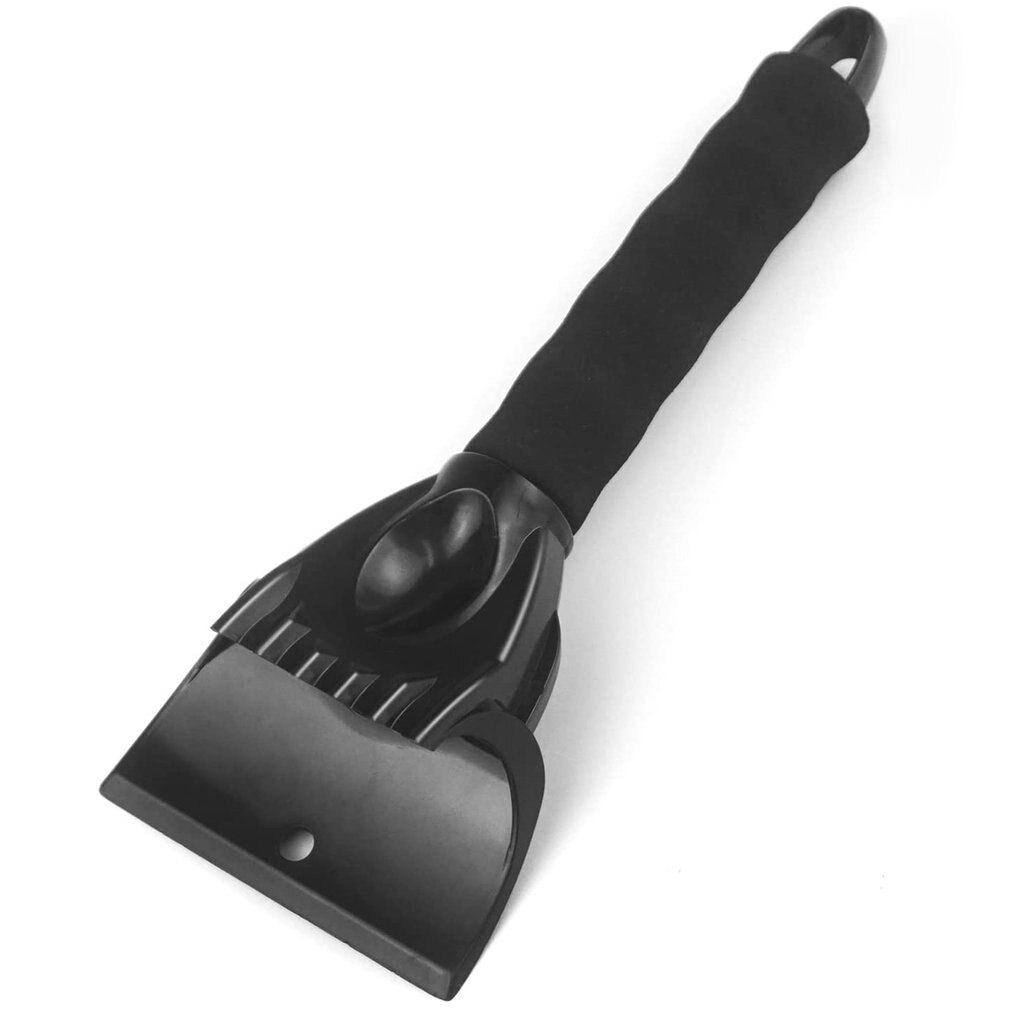 Raspador de hielo para nieve, herramienta de eliminación de hielo escarcha, agarre de espuma resistente para coche, SUV, camión, parabrisas, ventanas, pala de eliminación de nieve