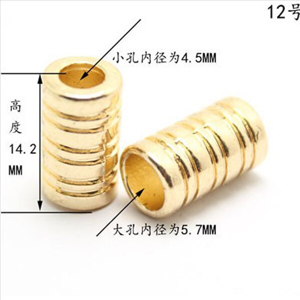 Boucle de suspension en métal de , corde à porter, cordon décoratif, verrouillage du point d'extrémité du cordon, accessoires pour vêtements de bricolage multi-styles, 100 pièces: Sans nickel blanc